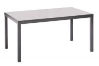 MX Alu Gartenmöbel Taviano Set 5tlg. Grau Tisch 150x90cm